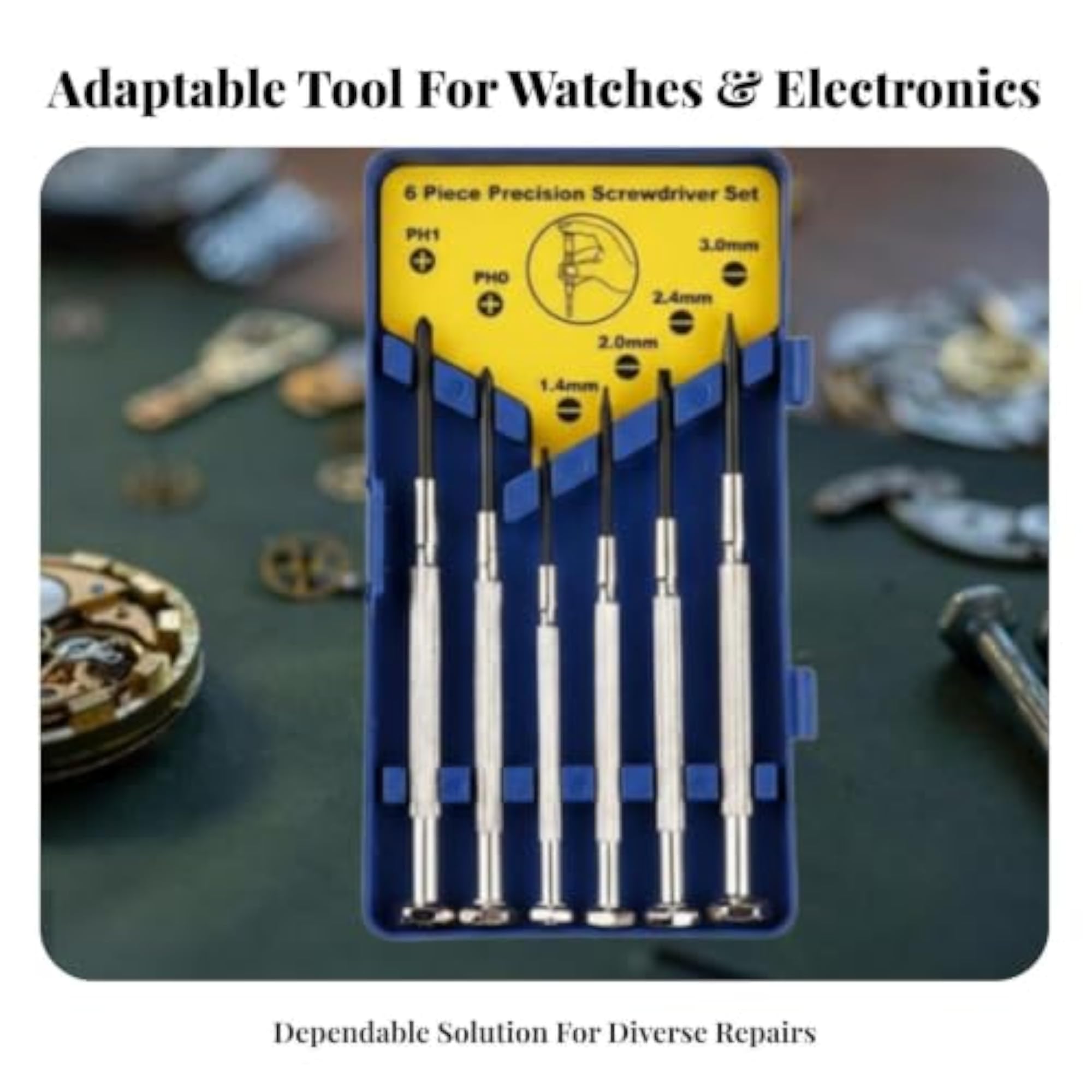 Watch Repair Tool Set Portable Precision Screwdriver Set