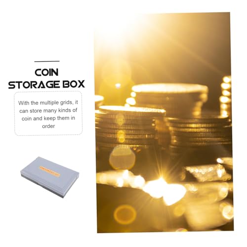 Caja plástica multiusos para monedas con tapa miniatura 7
