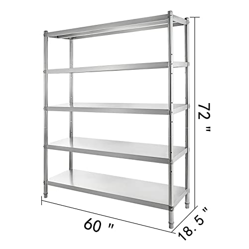 Étagère de rangement en acier pour optimiser le garage et la cuisine