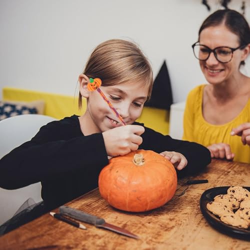 Lápices de madera Cabilock 24 piezas Halloween con borradores miniatura 5