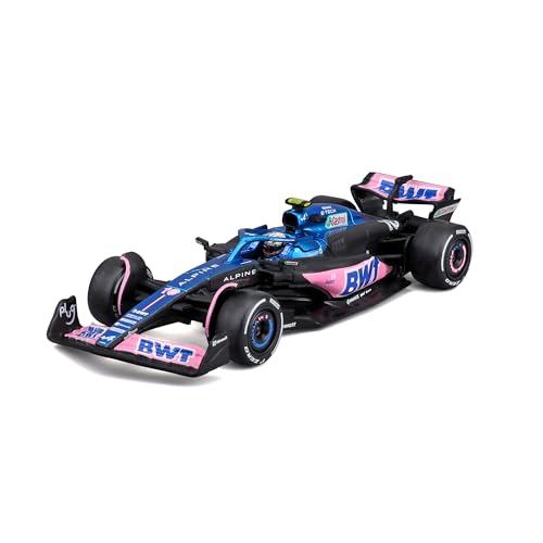 Bburago 1:43 Race BWT Alpine F1 Team A523 (2023) w/Driver