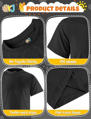 Image of Boys Rash Guard Short Sleeve Swim Shirt UPF+ 50 Rashguard for Toddler Teens Water Sun Shirts Swim Wear Quick Dry
