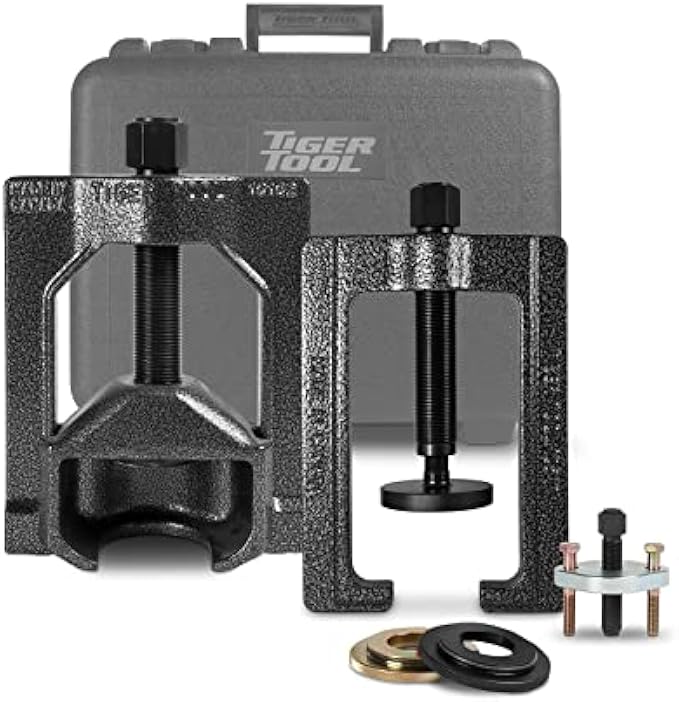 Tiger Tool Commercial U-Joint Service Kit for Heavy Duty Trucks, Commercial U Joint Service Kit for Semi Trucks, Works on Class 6-8 Transportation Trucks and Equipment, 20150