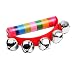 Tambourin Handbell Instrument de Musique Beats Rhythm Secouer Petit Jingle Bell Jouet Outil bébé Kid éducation précoce des Enfants