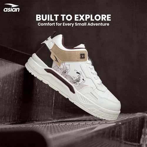 Image of ASIAN Nexus-11 Men's Printed Sneakers Stylish, Comfortable for College Travel and Daily Use