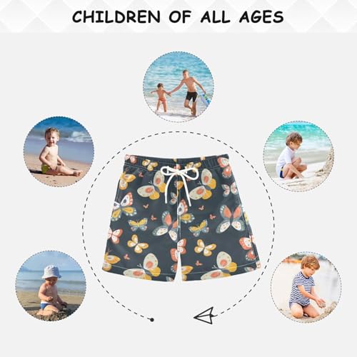 senya Butterflies Boys Swim Trunks Toddler Shorts Swimwear Boardshorts4