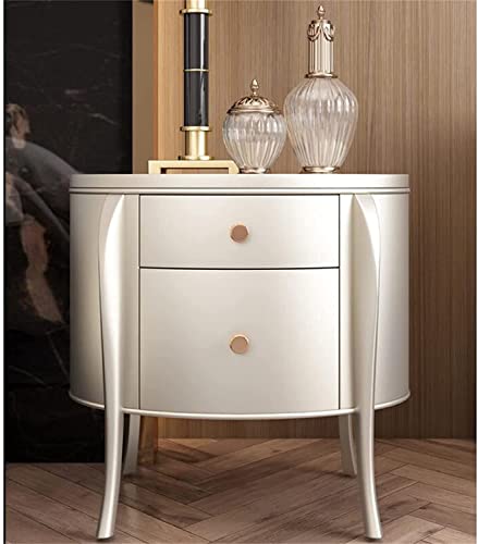 Table de chevet meuble rangement chambre bois massif 2 tiroirs 60cm