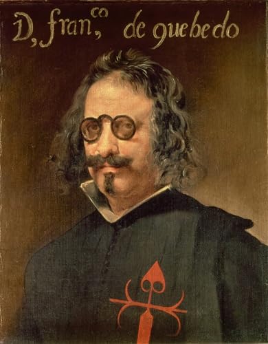 Impression d'affiches Velazquez portrait Quevedo toile 60x90cm