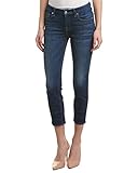 7 For All Mankind Womens Kimmie Crop with Shadow Hem in Castle Rhodes