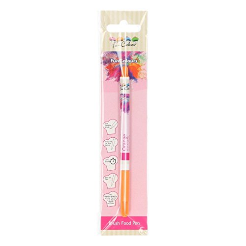 FunCakes Funcakes Funcolours Rotulador Pincel De Pintura Comestible Color Naranja 21 g