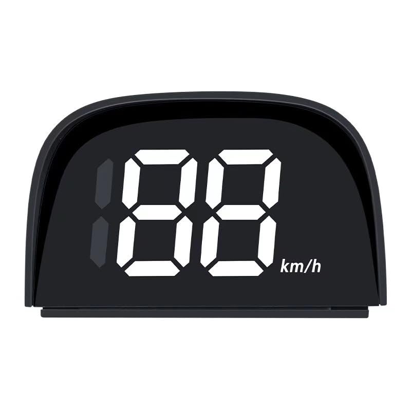 GPS Digital Speedometer for Car MPH Golf Cart Universal HUD Speed Meter with LED Large Font Head Up Display Car Accessories with USB Cable Plug Play for Truck Motor SUV Golf Cart All Vehicles