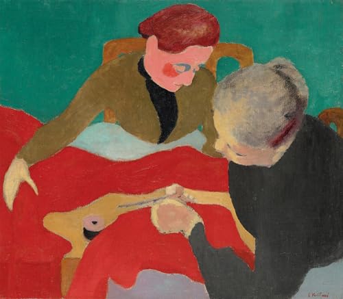 Lienzo decorativo le sarte de Edward Vuillard para dar vida al salón, 60x90cm