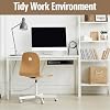 Adjustable Under Desk PC Mount, Mount Bracket Holder,Compatible with,UPS,CPU,Small Form Factor Desktop Tower,Height 4.2-8 in