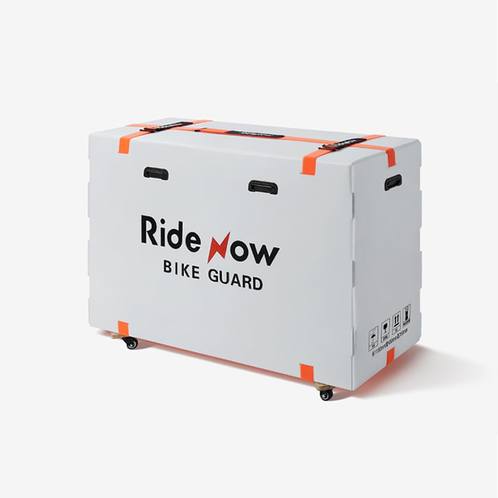 RIDENOW - Lekki i trwały składany pokrowiec na rower z kołami do podróży, samolotu, pociągu, billed... Indywidualna ochrona roweru szosowego, gravelowego, MTB Transport