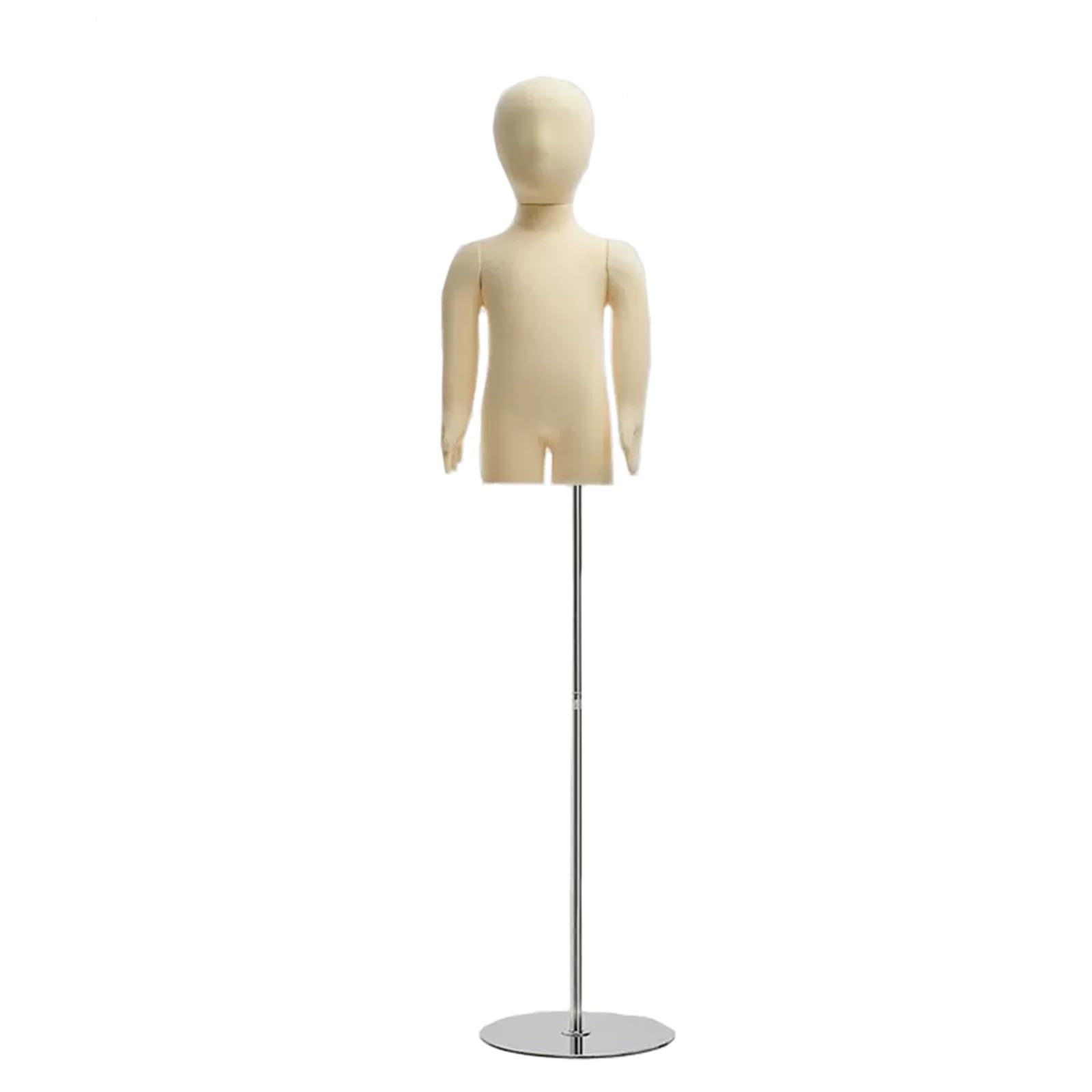 Generisch Kinderpuppe Mit Verstellbarer Metallstütze | Schaumstoffeinlage, Beweglicher Arm Und Finger, Bekleidungsdisplay-produktion (XS)