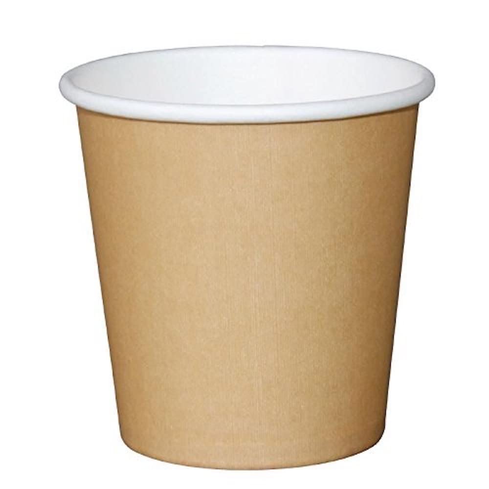 Fiesta Recyclable Espresso Cups Single Wall Kraft 114ml (1000 Pack)
