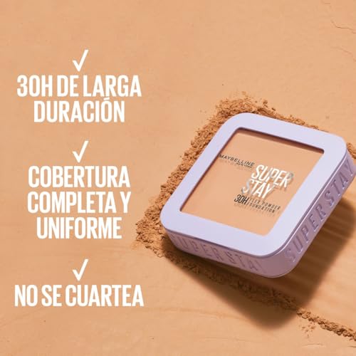 Image of Maybelline New York Super Stay Flex Powder Foundation, 120 (Pack of 3)