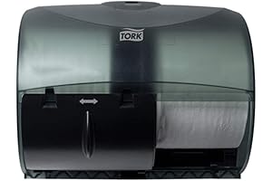 Maximize Comfort with the Superior Tork OptiCore® Twin Toilet Paper Roll Dispenser...