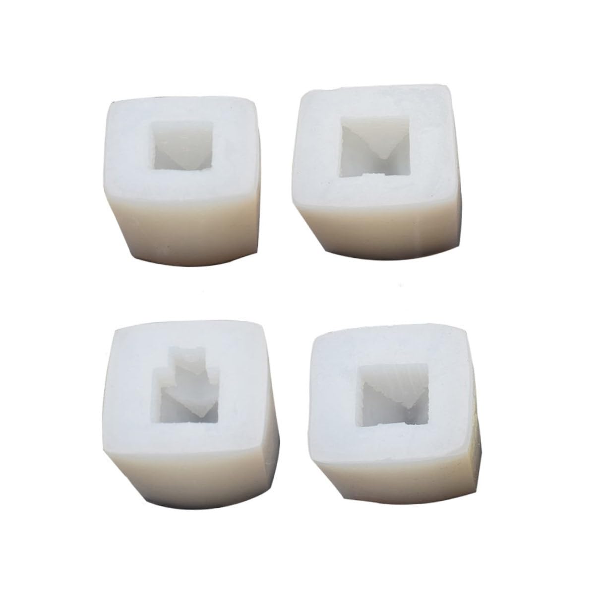 Moule à bougie en silicone de Noël pour une décoration de bureau créative en hiver
