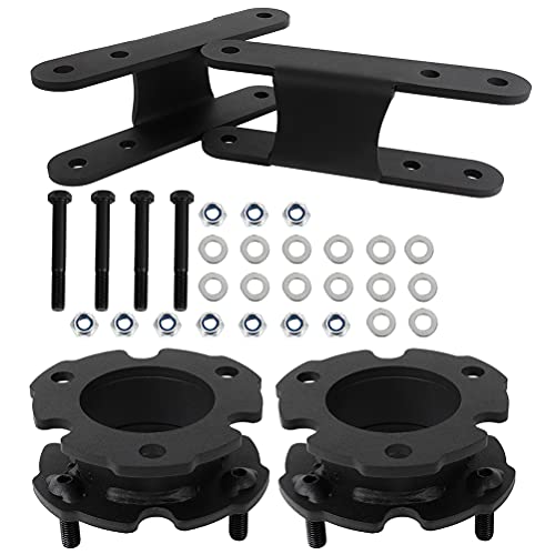ROADFAR 2.5 inch/ 2-3 inch Front/Rear Leveling Lift Kit 2.5"/ 2-3" Lift Spacers Front/Rear Leveling Lift Kit Compatible with for Colorado 2.9L 2007-2012