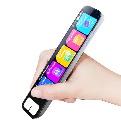 TOROMOYO Translation Pen T6S No WiFi Needed,Language Translator Device,Scan Reader Pen,traductor de voz instantaneo?2025 Instant Voice Translator