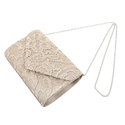 Pochette de soirée en dentelle de qualité supérieure style chic