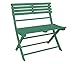 Produktbild Dehner Klappbank Stavanger, Gartenbank, 2-Sitzer, 83 x 80 x 54 cm, FSC® Akazienholz, grün