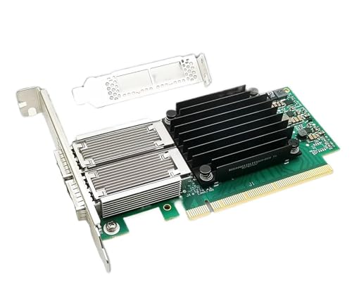 Carte réseau 100G ConnectX-4 EDR double port QSFP28 MCX456A-ECAT PCIe x16 pour serveur - 3