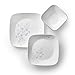 Corelle Service for 6, Chip Resistant, Jacaranda Dinnerware Set, 18-Piece