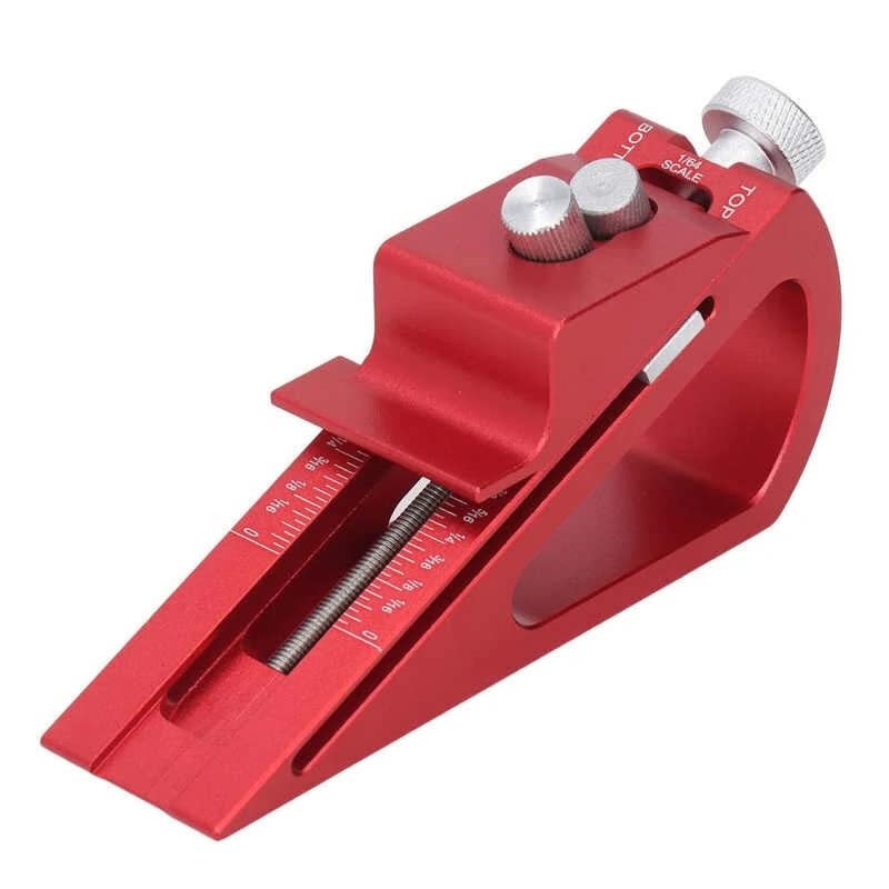 Hvlystory 0-120mm Woodworking Setup Block Height Gauge High Precision Liftable Height Gauge Table Saw Measuring Tool Ruler
