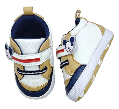 Ellepi Scarpe Primi Passi Neonato Disney Topolino (W42157, 12-18 Mesi)