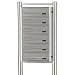 Produktbild Zelsius - 6fach Standbriefkastenanlage, Edelstahl