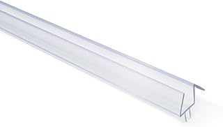 1/2" Frameless Glass Shower Door Sweep - Bottom Seal - Wipe - Drip Rail - 36"