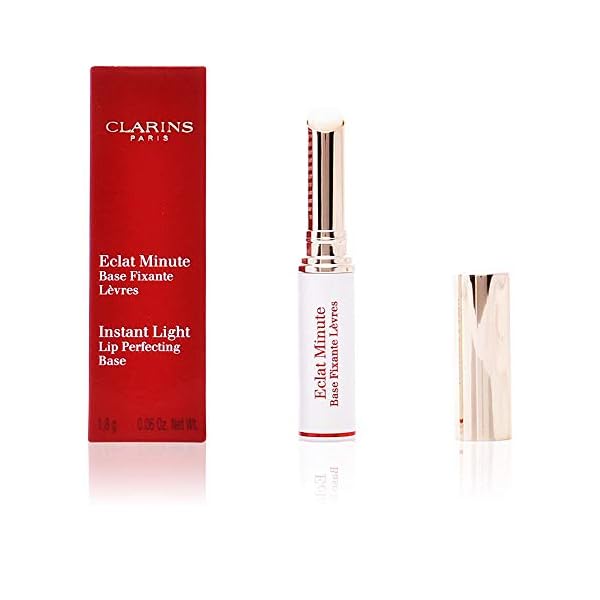 Clarins-Clarins-Eclat-Minute-Instant-Light-Lip-Perfecting-Base-18-G006-Ounce-006-Ounce Clarins Clarins Eclat Minute Instant Light Lip Perfecting Base, 1.8 G/0.06 Ounce, 0.06 Ounce