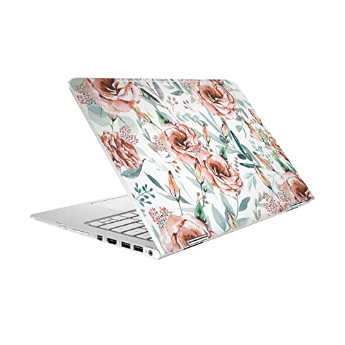 Couverture Vinyle Fleur pour HP Spectre Pro X360 G2 Contre les Traces