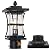 Dusk to Dawn Outdoor Post Light Fixture with Pier Mount Base - Black Outdoor Pole Lighting, Waterproof Pillar Lantern, Modern Outside Column with Seeded Glass for Pathway, Garden, Patio, Anti-Rust