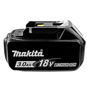 batterie pour outil sans fil 18v li ion lxt 3,0 ah avec indicateur de charge makita bl1830b