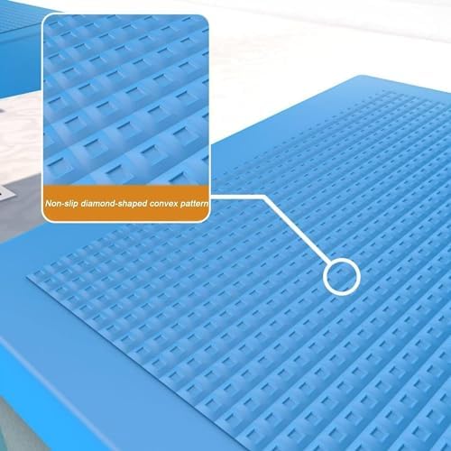 Heavy Duty Diving Board - Rust-Proof Stainless Steel, Anti-Slip Design, 220 Lbs Weight Capacity, Perfect for Swimming Pools & Gymnasiums, Durable & Safe