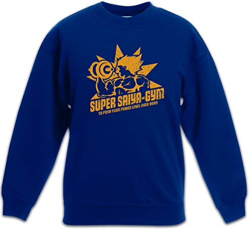 Pull enfant garçon fille noir anti-pilling pour l'école et le sport motif vintage