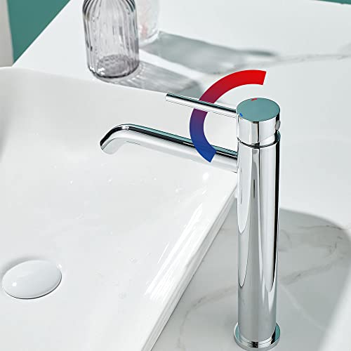 Ankoory Tall Bathroom Basin Mixer Tap - Image 3