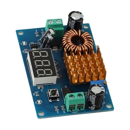 URPIZY Conversor de potencia DC-DC, módulo de voltaje step-up ajustable, 4-35 V a 5-45 V, máx. 5 A, 100 W, indicador LED, para fuente de alimentación estable | Ya disponible en tu tienda friki favorita! En mundofriki.es! URPIZY Conversor de potencia DC-DC, módulo de voltaje step-up ajustable, 4-35 V a 5-45 V, máx. 5 A, 100 W, indicador LED, para fuente de alimentación estable | Ya disponible en tu tienda friki favorita! En mundofriki.es!