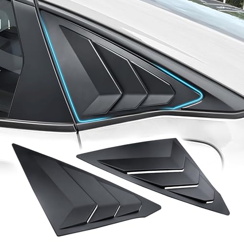 Rear Side Window Louvers for 11th Gen Civic Sedan Compatible