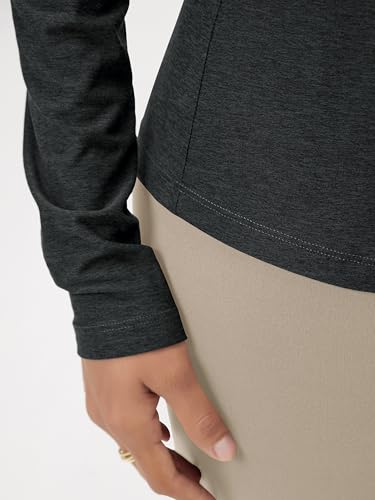 Image of ODODOS Women's Long Sleeve T-Shirt - Ultra Soft odSTRATUM Tech Performance Top UPF 50+ Breathable Crew Neck Pullover