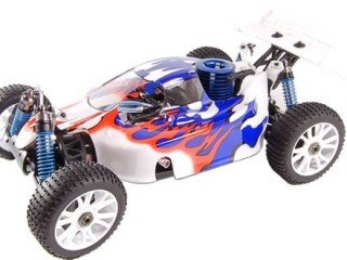 VRX Buggy 1/8 off Road con Motore a Scoppio Go.21 - Radio 2.4GHz - 4WD - RTR - RH802 2