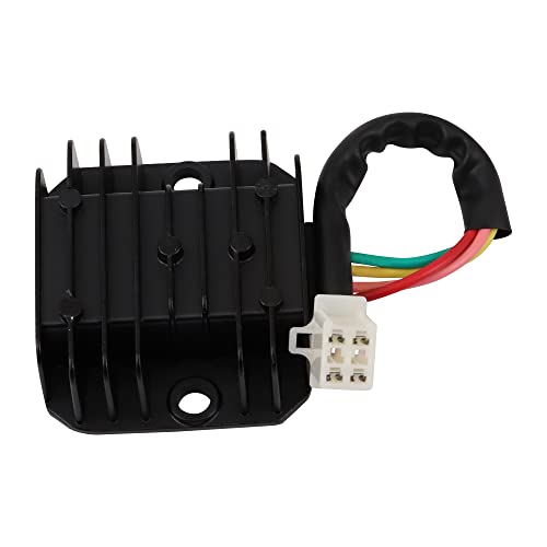 GOOFIT 4 Wire 12V Voltage Regulator for CG 125cc 200cc