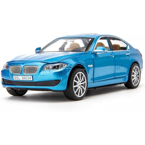 Image of DARVICE 132 Diecast Toy Car for Kids Model BM 535i Sport Diecast Metal Toy Car for Kids Light Sound Pullback Openable Door