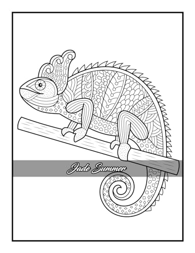 100 Animals: An Adult Coloring Book with Lions, Elephants, Owls, Horses, Dogs, Cats, and Many More! - Image 18