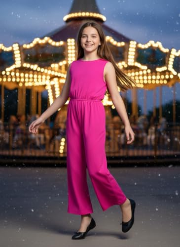 Image of Uptownie Lite Girls Midi Keyhole Jumpsuit