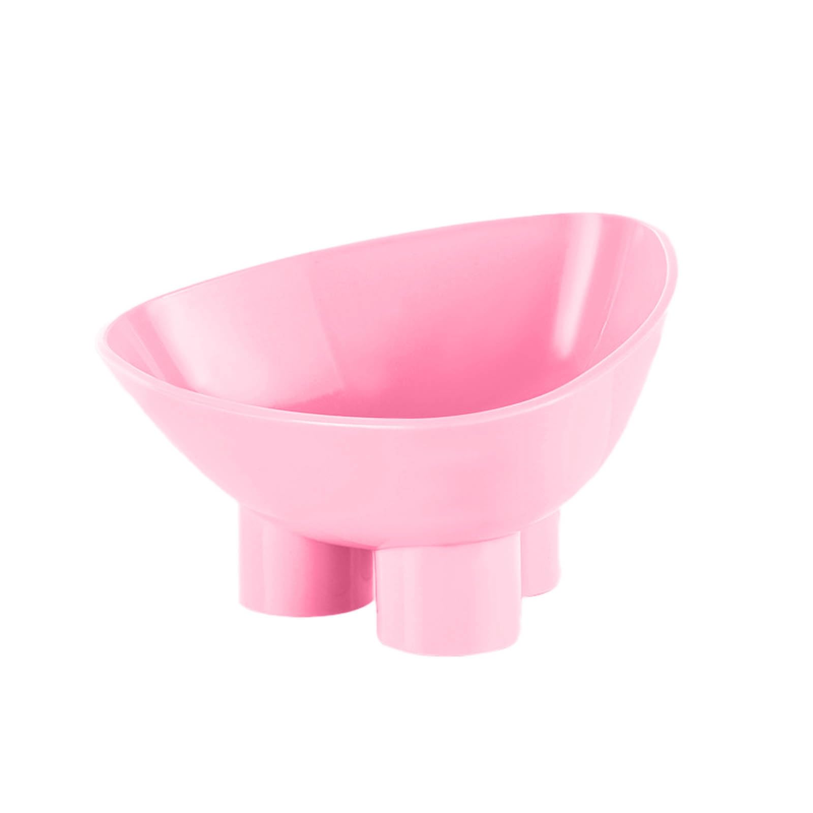 Elevated Pet Bowl for Pets, High Foot Neck-Friendly Feeder, Anti-Slip Raised Pet Food & Water Bowl for Comfort and Health (C)