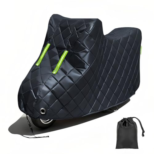Funda para Moto de Invierno para Honda CTX1300 DLX Fundas para Motos antinieve y antihielo,antigranizo, Impermeable, protección contra Lluvia, Rayos UV y Polvo,candado antirrobo